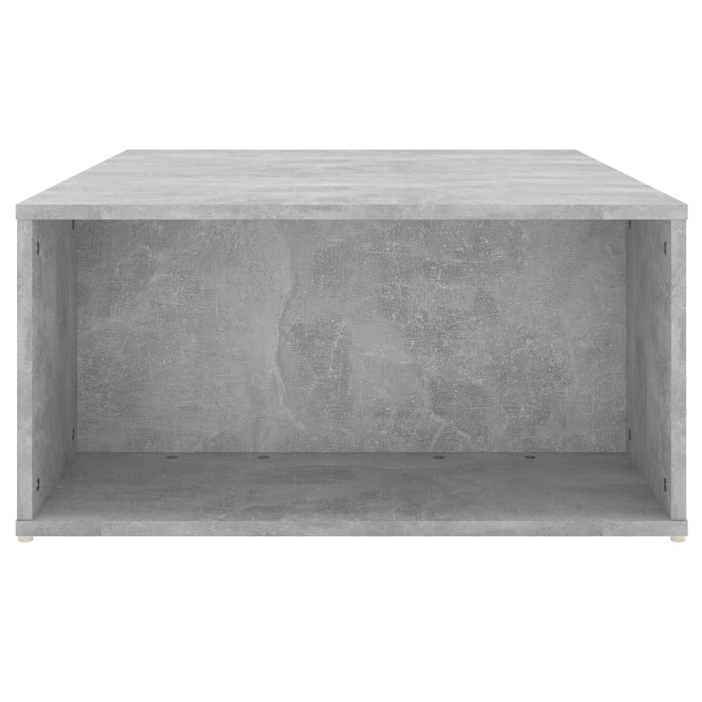 vidaXL Kavos staliukas, betono pilkos spalvos, 90x67x33cm, MDP