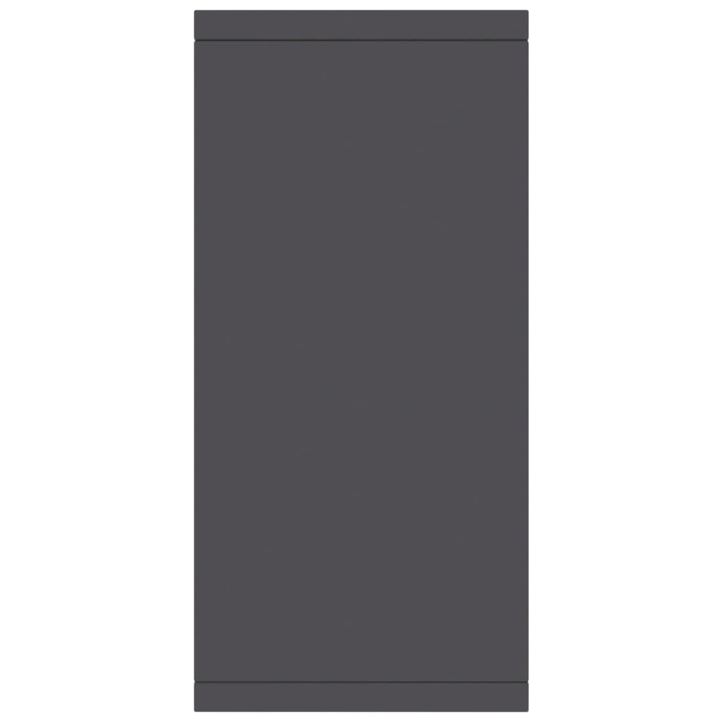 vidaXL Šoninė spintelė, pilkos spalvos, 88x30x65cm, MDP