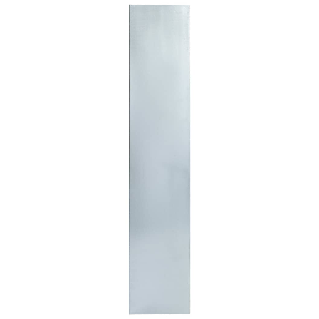 vidaXL Plokštės tvorai nuo sraigių, 4vnt., 170x7x25cm, plienas, 0,7mm