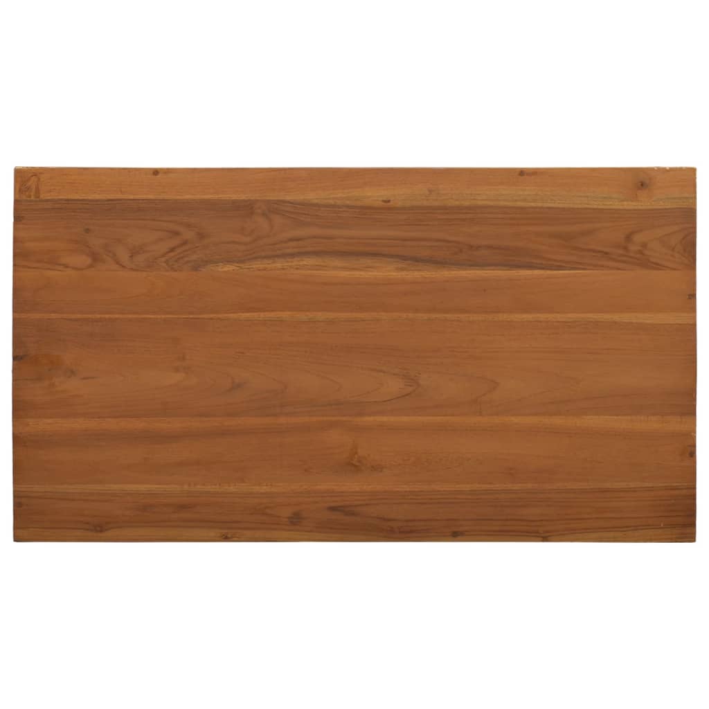 vidaXL Kavos staliukas, 90x50x35cm, tikmedžio medienos masyvas