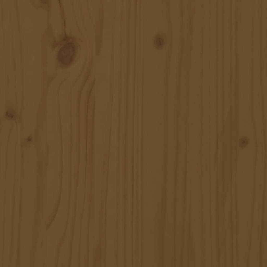 vidaXL Sodo pakoja, medaus rudos spalvos, pušies medienos masyvas