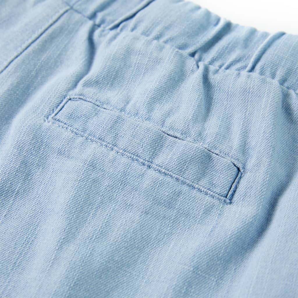 Vaikiški šortai, šviesios džinso mėlynos spalvos, 92 dydžio