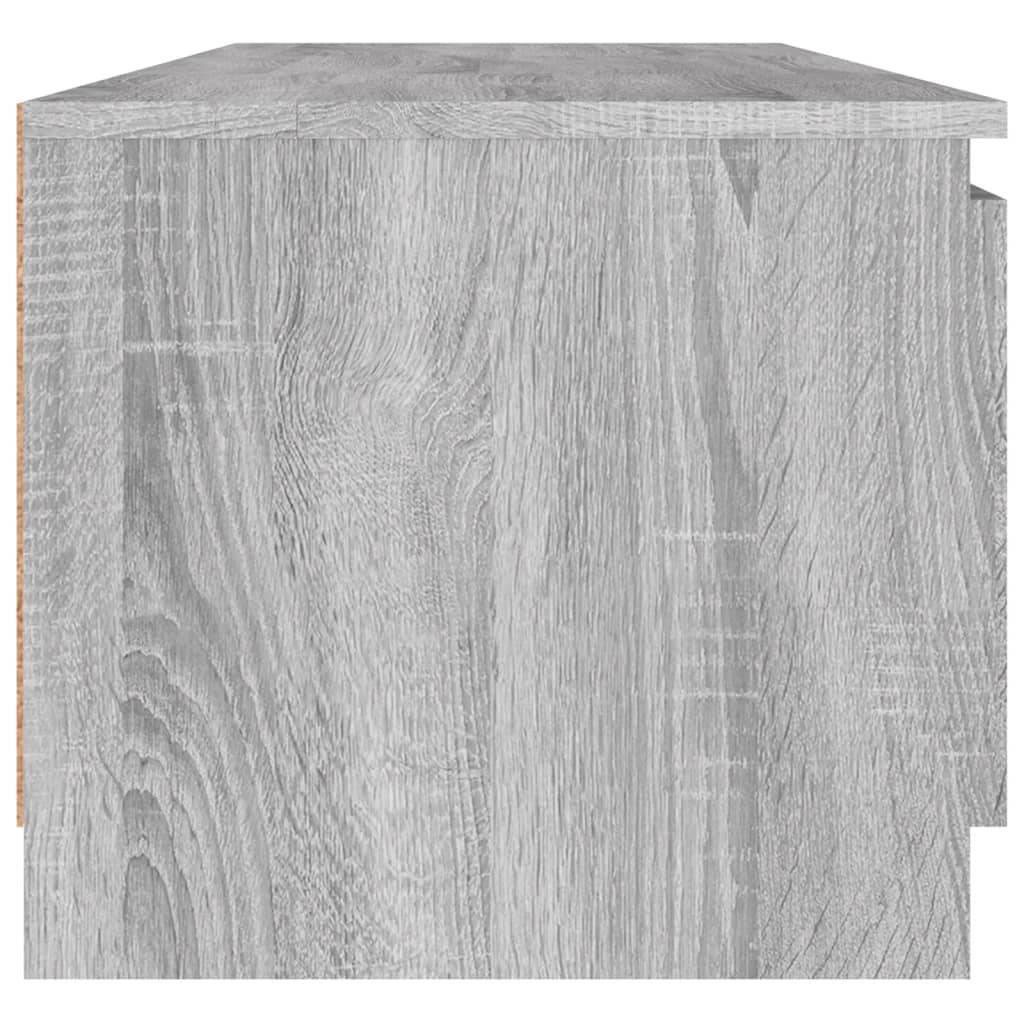 vidaXL Televizoriaus spintelė, pilka ąžuolo, 140x40x35,5cm, mediena