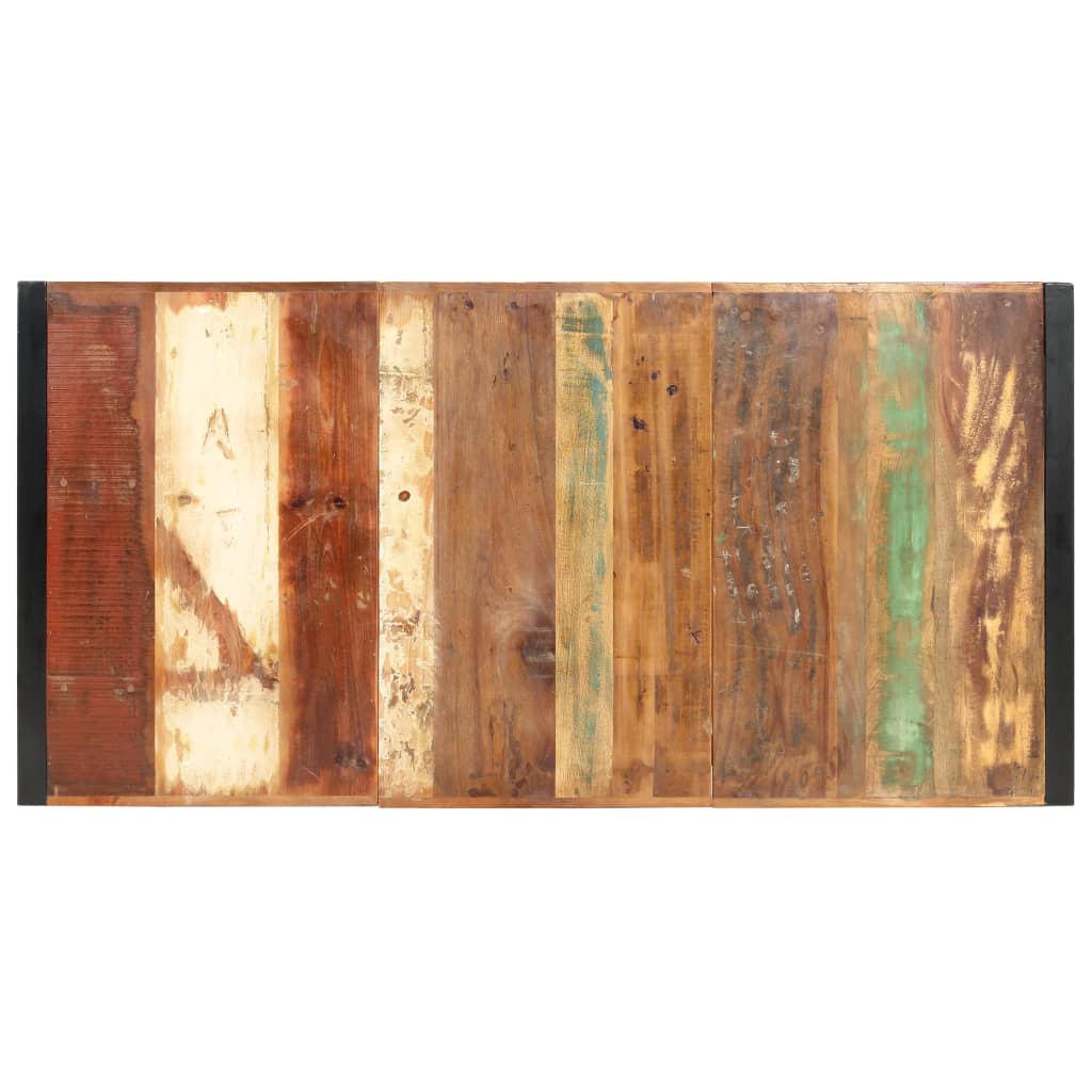 vidaXL Baro stalas, 180x90x110cm, perdirbtos medienos masyvas