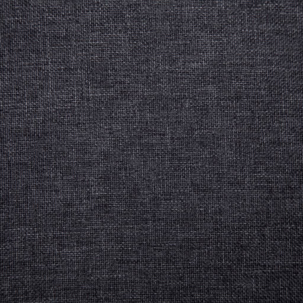 vidaXL Suoliukas, tamsiai pilkos spalvos, 139,5cm, poliesteris