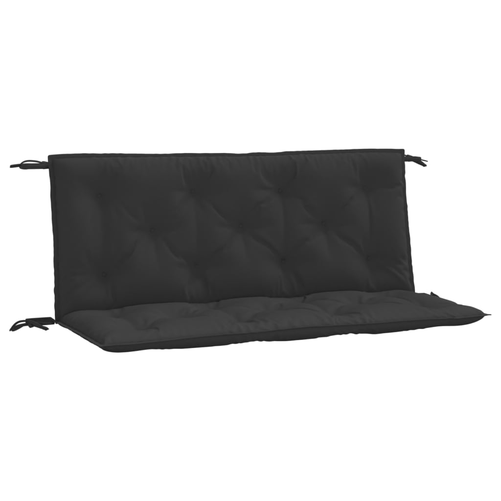 vidaXL suoliuko pagalvėlės, 2vnt., juodos spalvos, oxford audinys