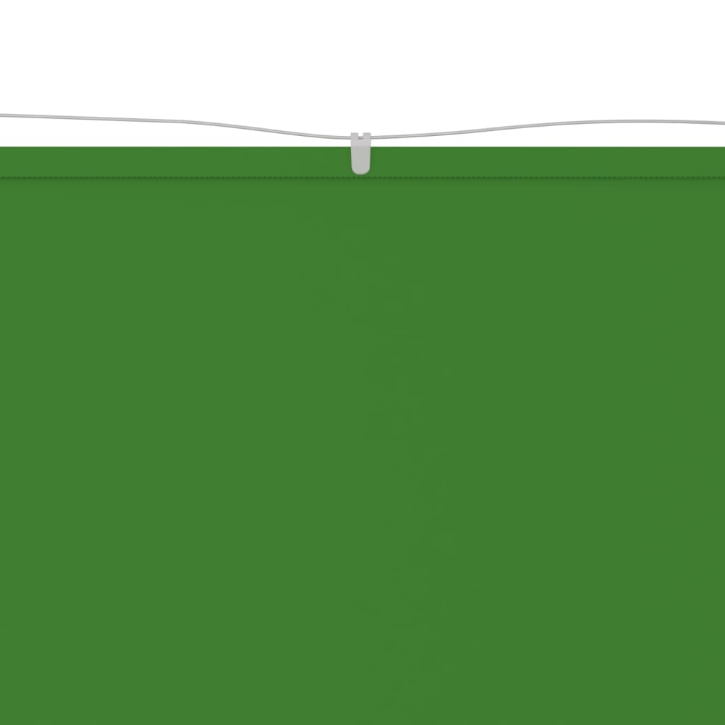 vidaXL Vertikali markizė, šviesiai žalia, 60x800cm, oksfordo audinys