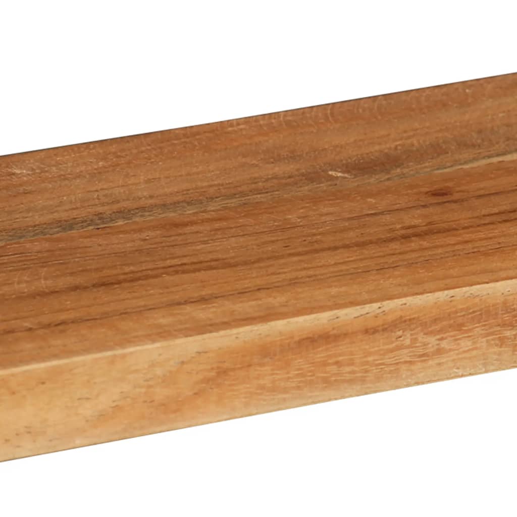 vidaXL Sieninių lentynų rinkinys, 3 dalių, akacijos medienos masyvas