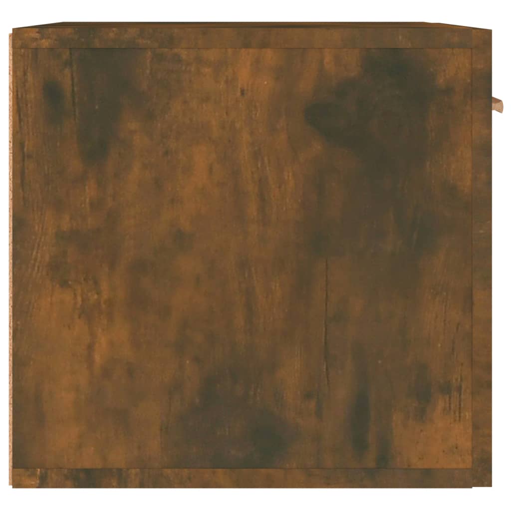 vidaXL Sieninė spintelė, dūminio ąžuolo, 60x36,5x35cm, mediena