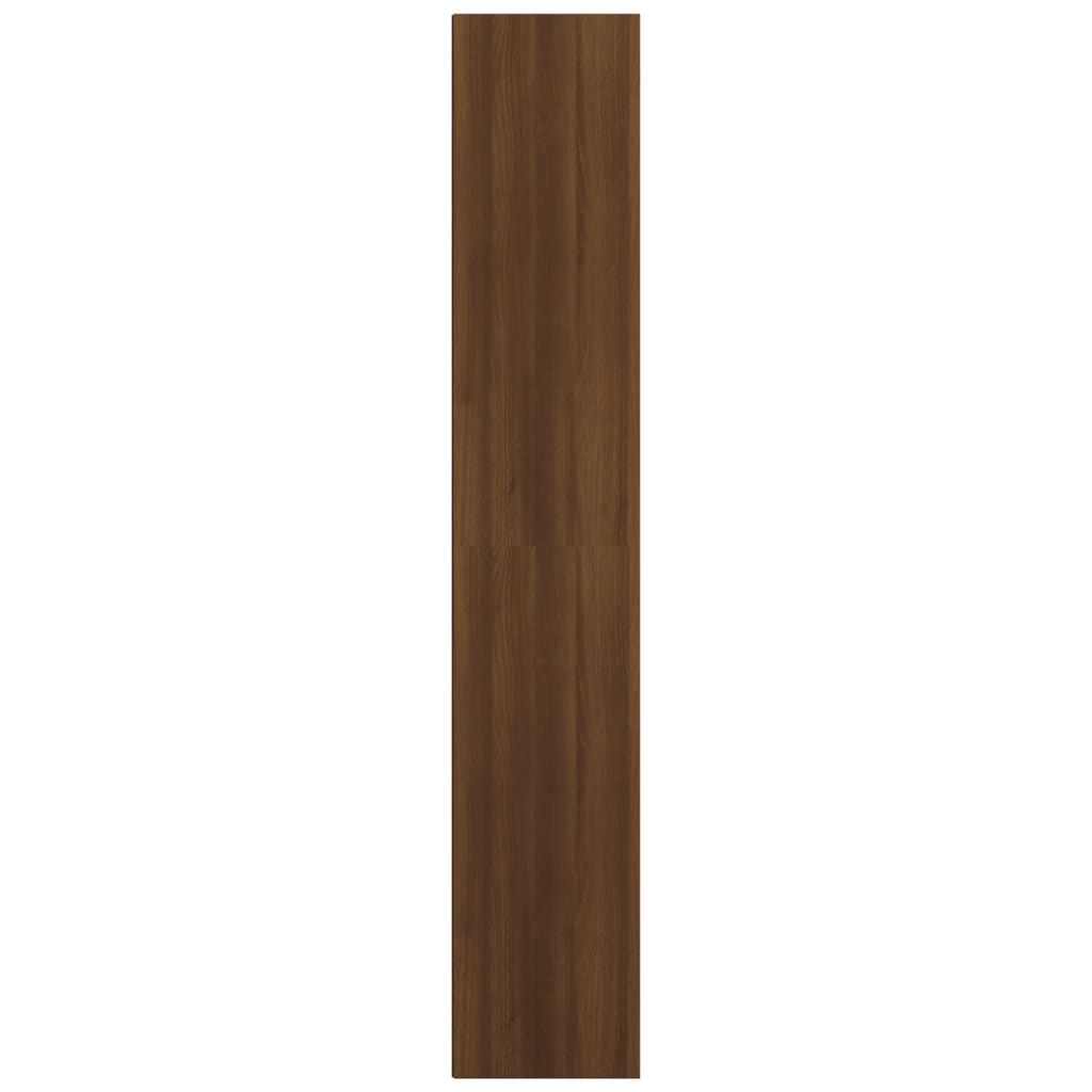 vidaXL Spintelė knygoms, ruda ąžuolo, 36x30x171cm, apdirbta mediena