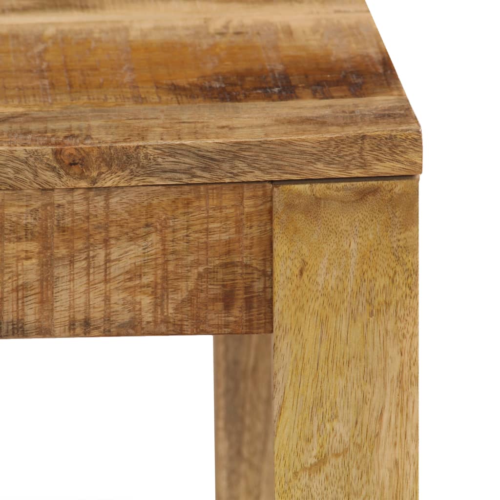 vidaXL Kavos staliukas, 80x80x40 cm, mango medienos masyvas