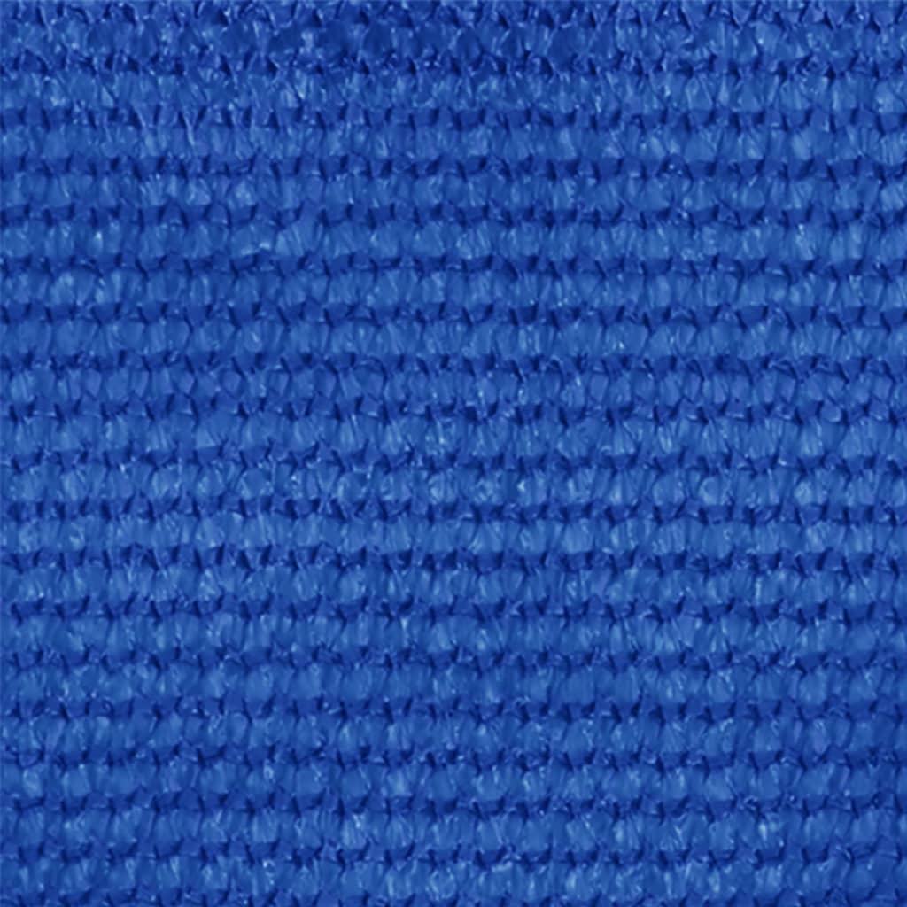 vidaXL Lauko roletas, mėlynos spalvos, 160x140cm, HDPE