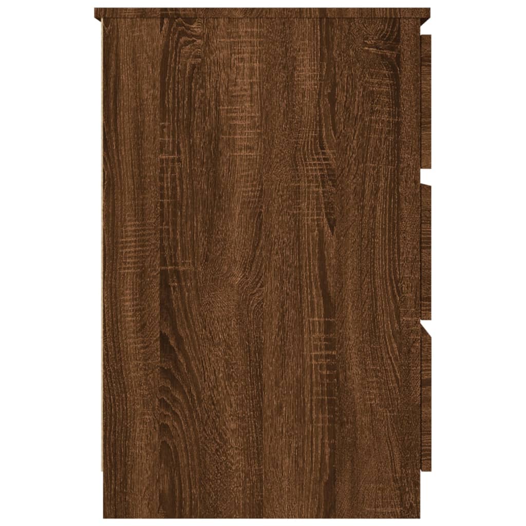 vidaXL Rašomasis stalas, rudas ąžuolo, 140x50x77cm, apdirbta mediena