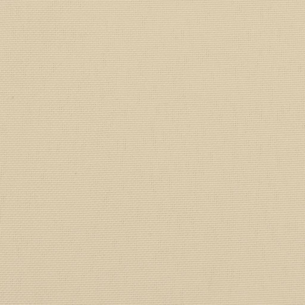 vidaXL Pagalvėlės, 4vnt., smėlio spalvos, 50x50cm, audinys