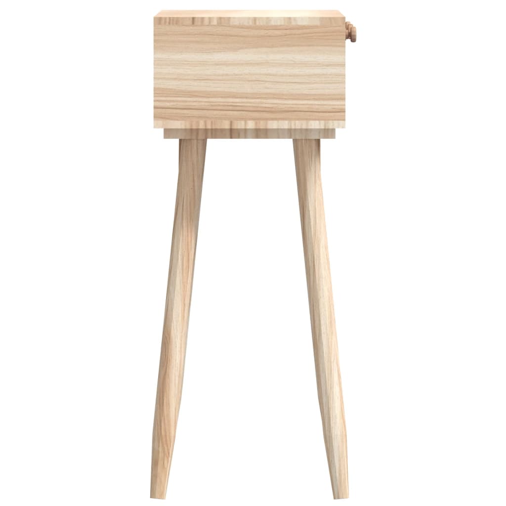 vidaXL Konsolinis staliukas su stalčiais, 105x30x75cm, mediena