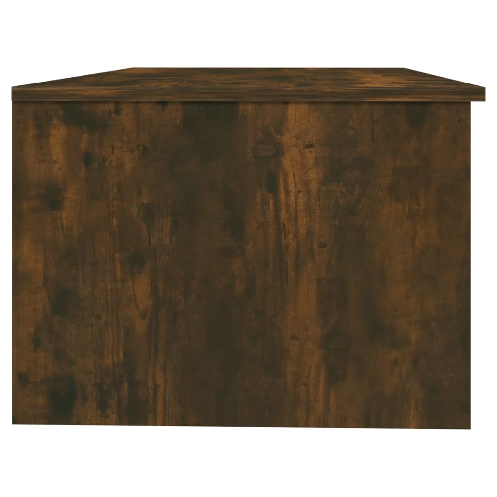 vidaXL Kavos staliukas, dūminio ąžuolo, 102x50x36cm, apdirbta mediena