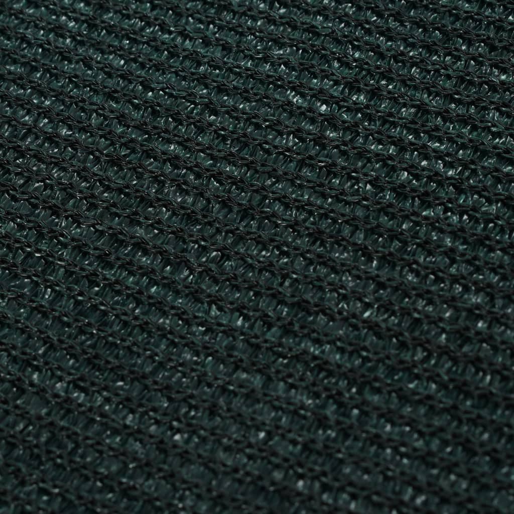 vidaXL Palapinės kilimėlis, tamsiai žalios spalvos, 200x200cm
