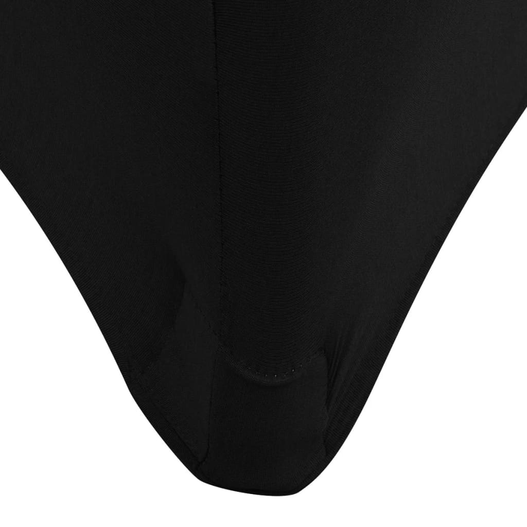 vidaXL Tamprios staltiesės, 2 vnt., 243x76x74 cm, juodos