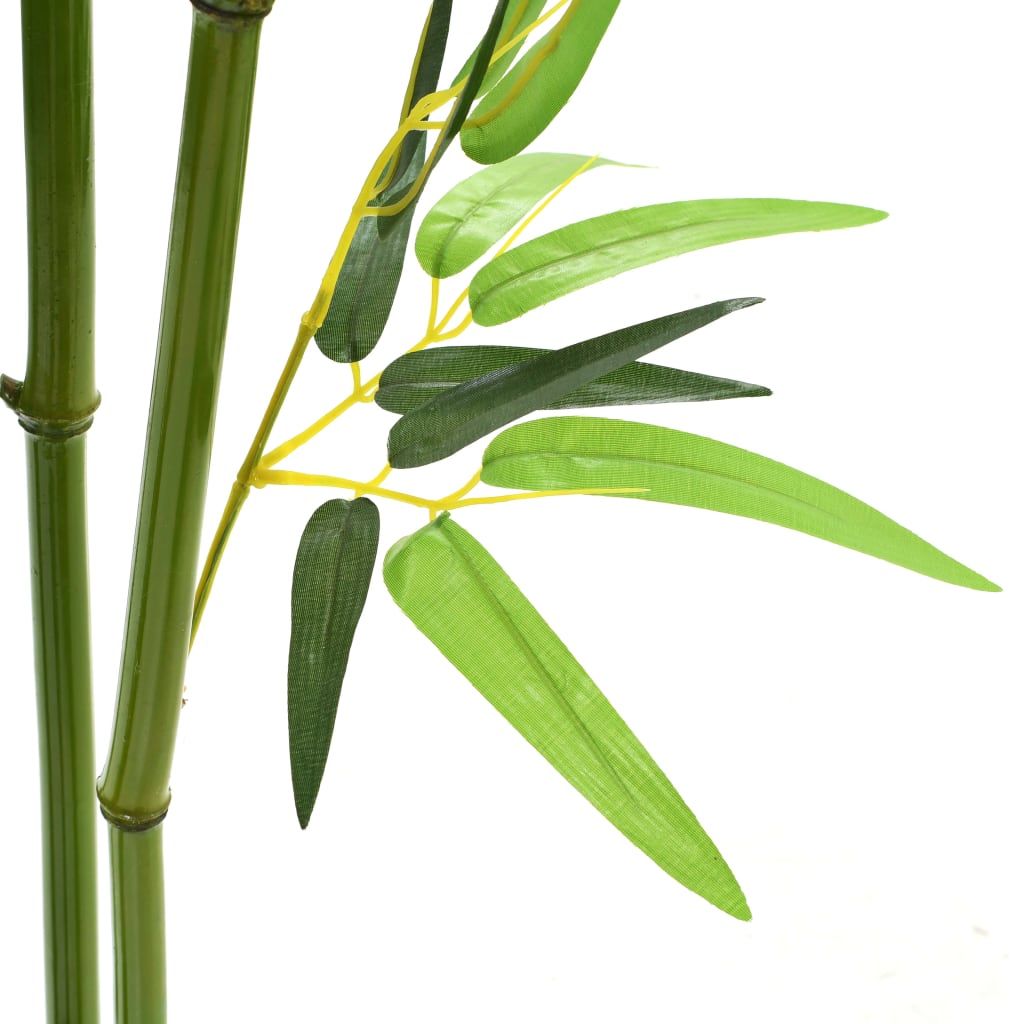 vidaXL Dirbtinis bambukas su vazonu, 175cm, žalias