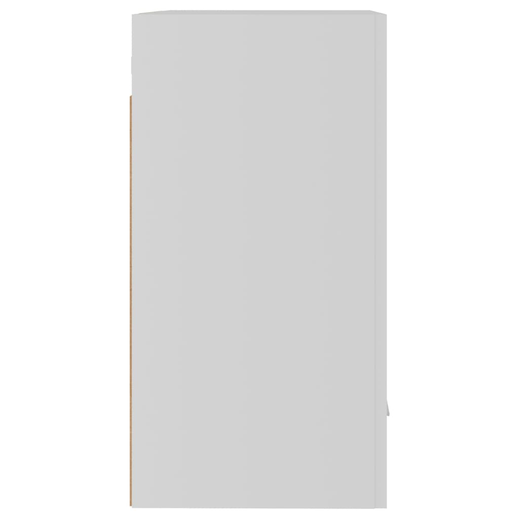 vidaXL Pakabinama spintelė, balta, 50x31x60cm, MDP
