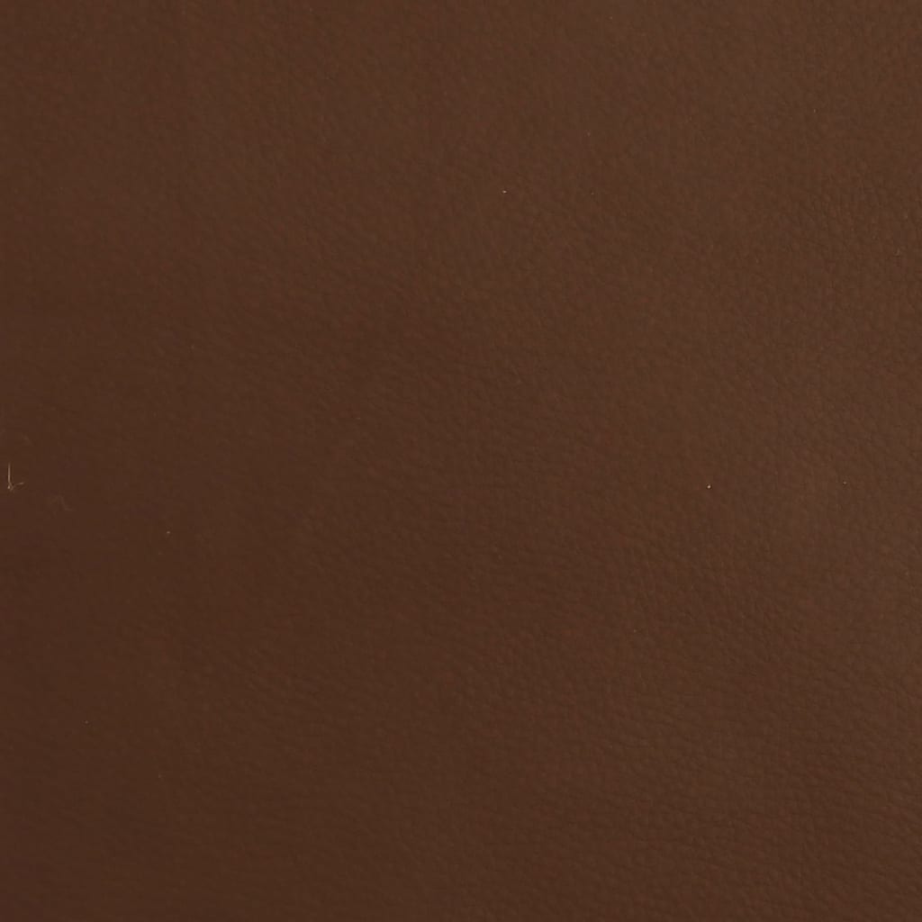 vidaXL Pakoja, rudos spalvos, 45x29,5x35cm, dirbtinė oda, blizgi