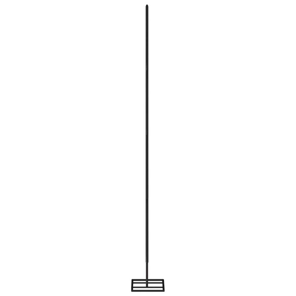 vidaXL Metalinė Kalėdų eglutė, juodos spalvos, 125cm