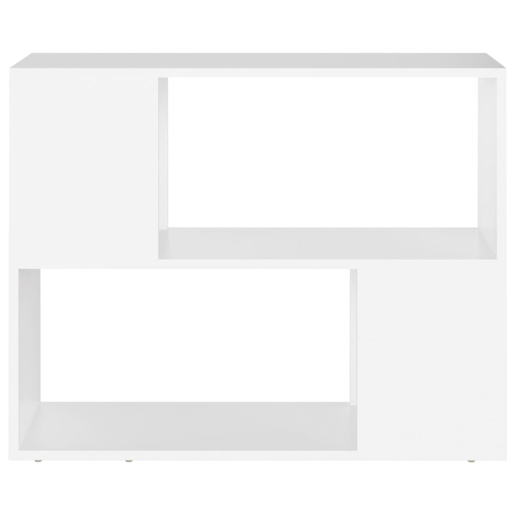vidaXL Televizoriaus spintelė, baltos spalvos, 80x24x63cm, MDP