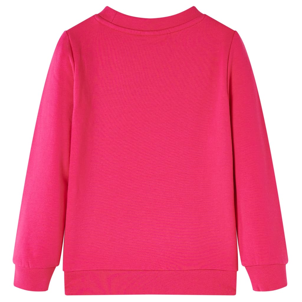 Vaikiškas sportinis megztinis, ryškiai rožinės spalvos, 92 dydžio