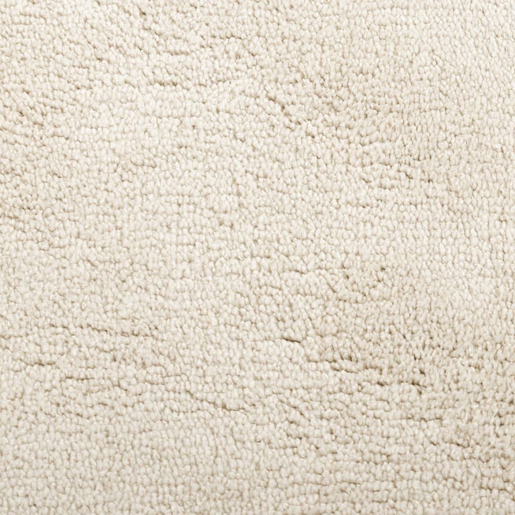 vidaXL Kilimas OVIEDO, smėlio spalvos, 80x150cm, trumpi šereliai