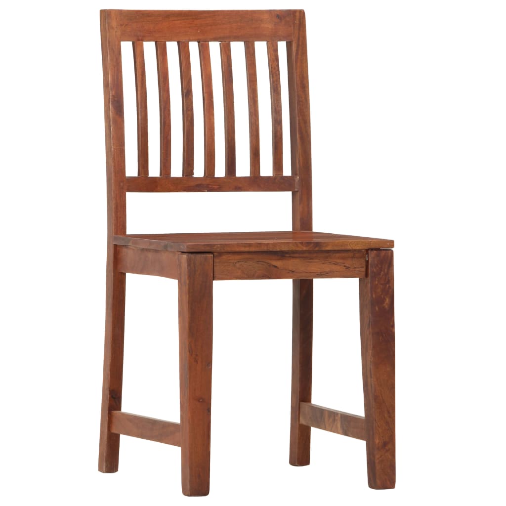 vidaXL Valgomojo kėdės, 2vnt., mango medienos masyvas