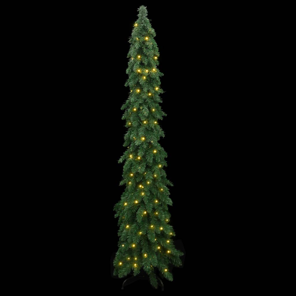 vidaXL Dirbtinė apšviesta Kalėdų eglutė su 100LED, 180cm