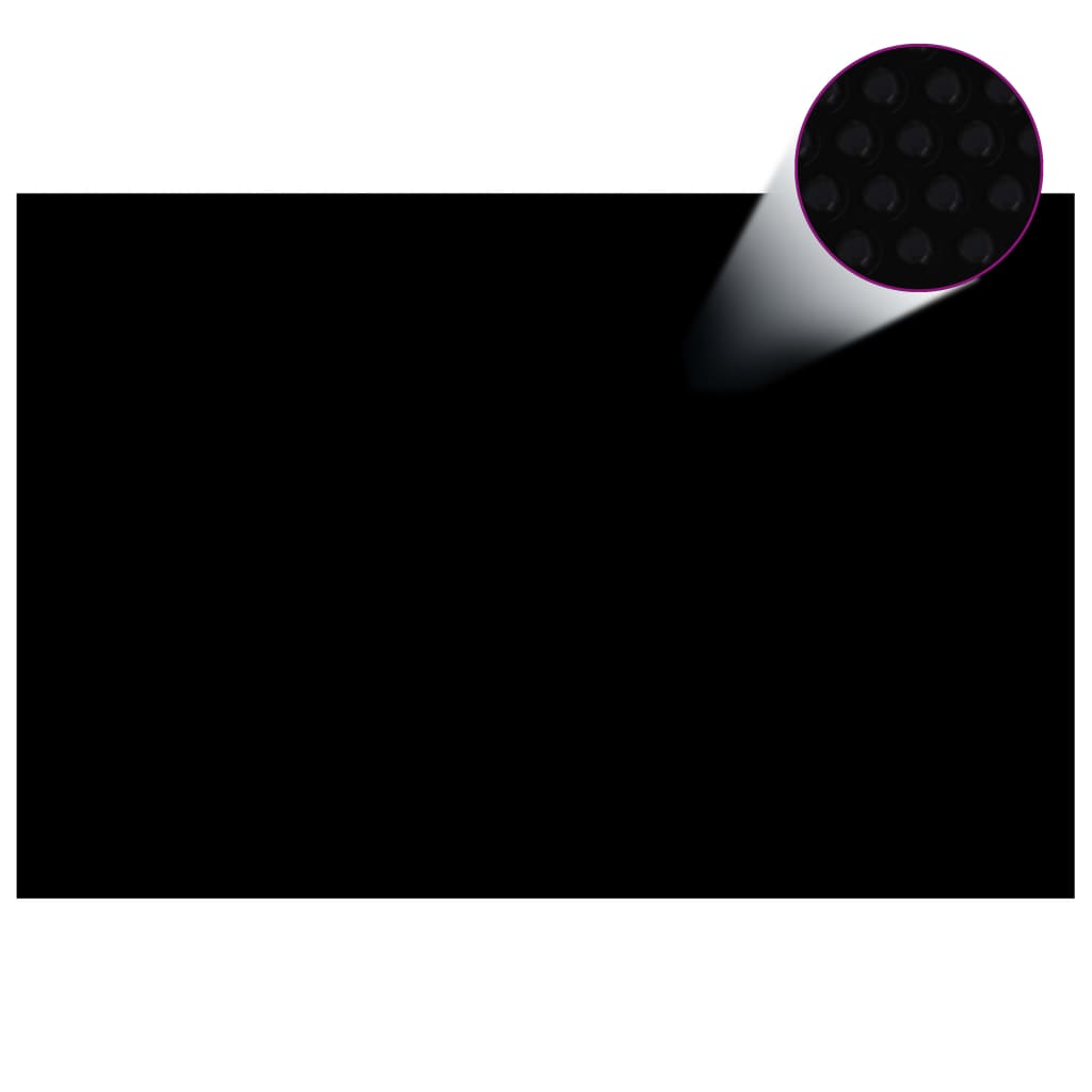 vidaXL Baseino uždangalas, juodos spalvos, 300x200cm, PE