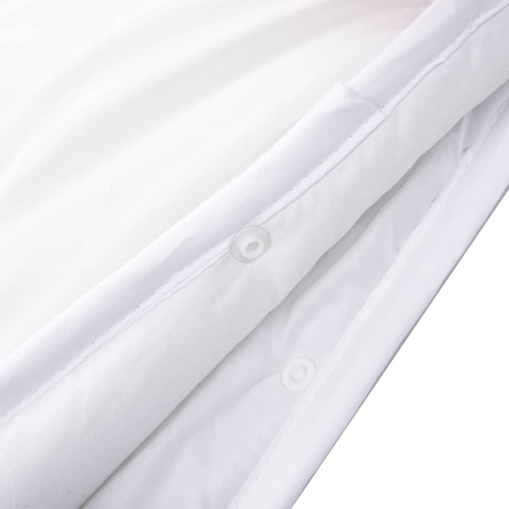 vidaXL Vaikiškos antklodės komplektas, baltas, 100x135cm/40x60cm