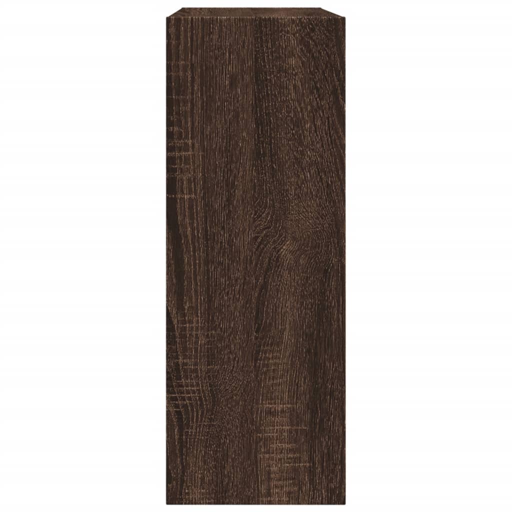 vidaXL Spintelė batams, ruda ąžuolo, 60x21x57cm, apdirbta mediena