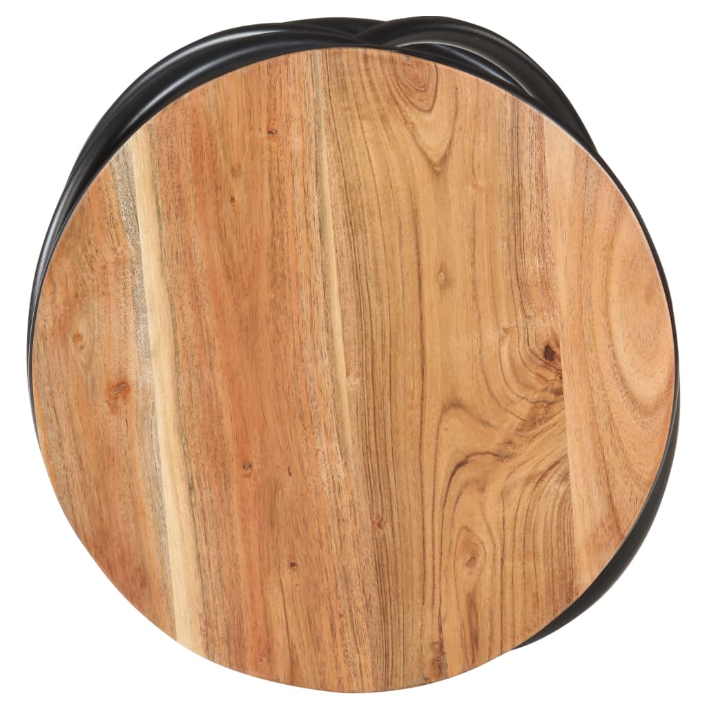 vidaXL Žurnalinis staliukas, 40x40x52cm, akacijos medienos masyvas