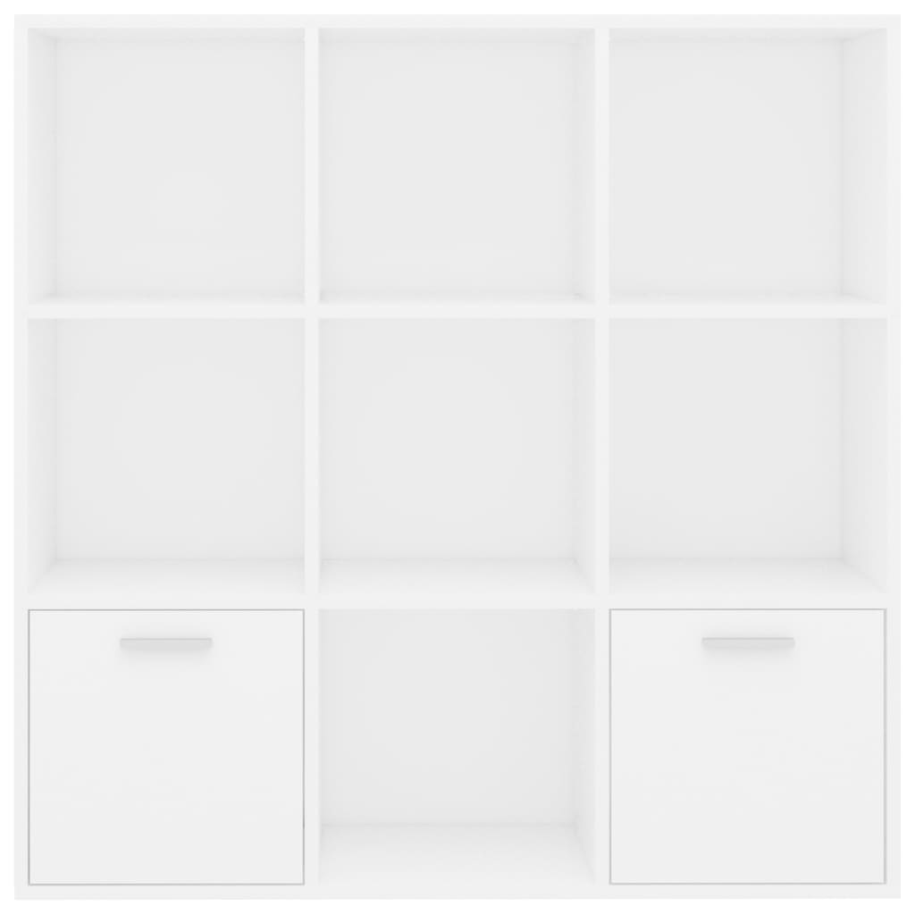 vidaXL Spintelė knygoms, baltos spalvos, 98x30x98cm, MDP