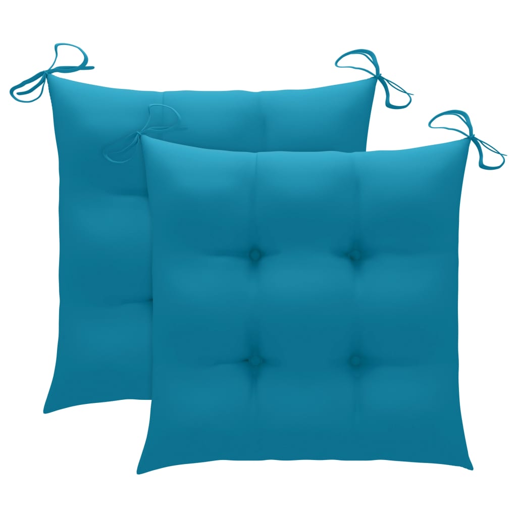vidaXL Sulankstomas lauko komplektas su pagalvėmis, 3 dalių, tikmedis