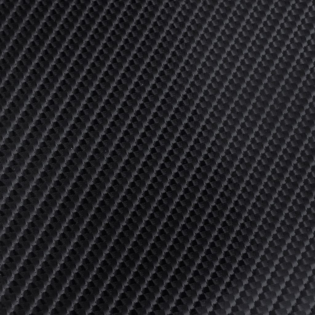 vidaXL 4D Automobilio plėvelės, 2vnt., juodos, 100x150cm