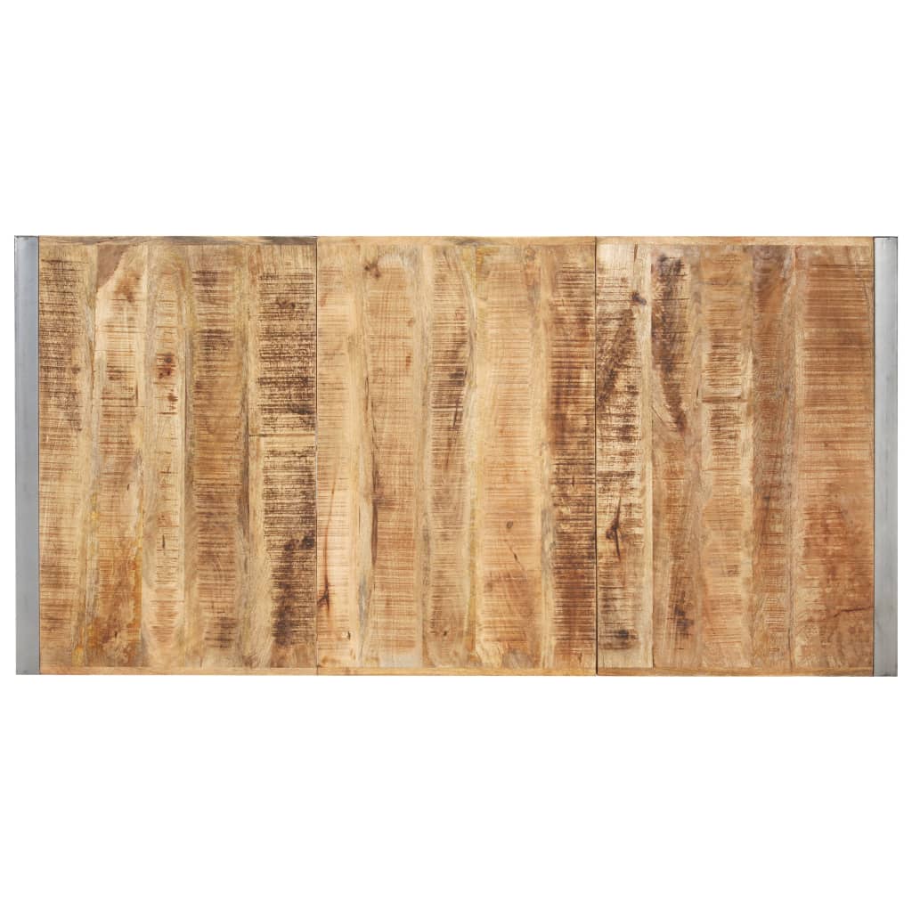 vidaXL Valgomojo stalas, 200x100x75cm, mango medienos masyvas