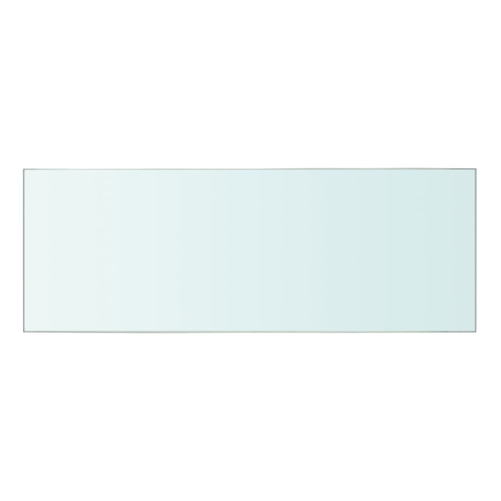 vidaXL Lentynos plokštė, skaidrus stiklas, 40x12 cm