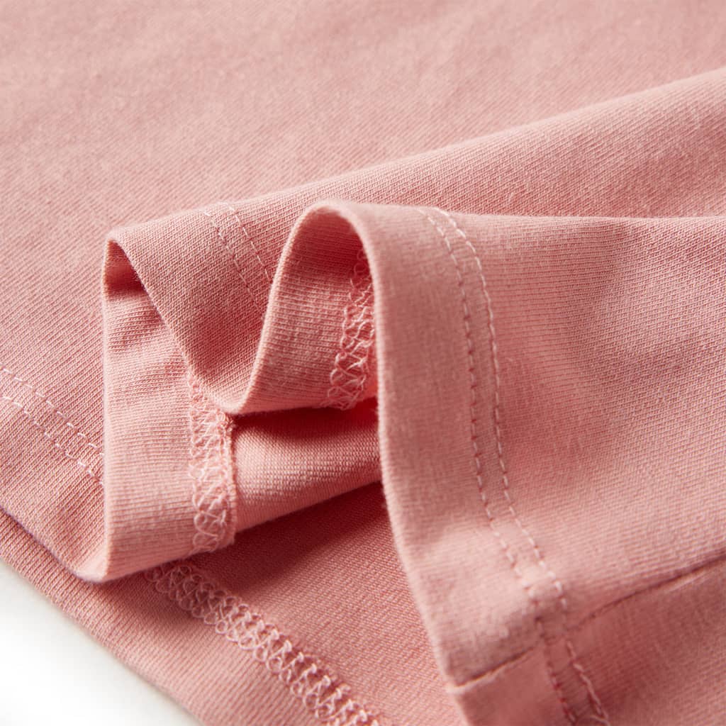 Vaikiški marškinėliai ilgomis rankovėmis, šviesiai rožiniai, 92 dydžio