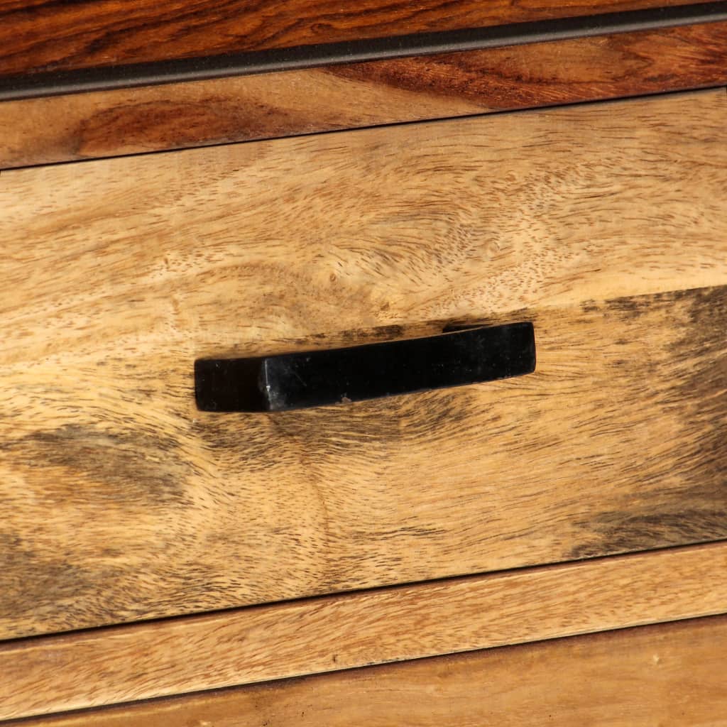 vidaXL Komoda, 100x40x175 cm, rausvosios dalbergijos medienos masyvas