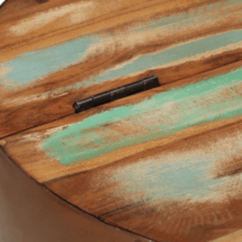 vidaXL Dubens formos kavos staliukas, 2 dalių, perdirbta mediena