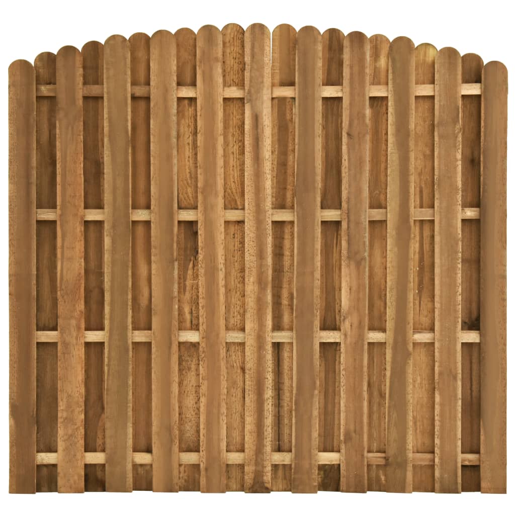 vidaXL Tvoros plokštė, 180x(155-170)cm, pušies mediena