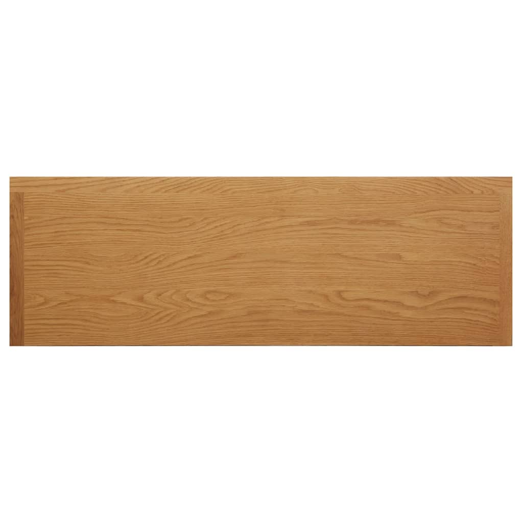 vidaXL Kosmetinis staliukas, 110x40x75cm, ąžuolo medienos masyvas