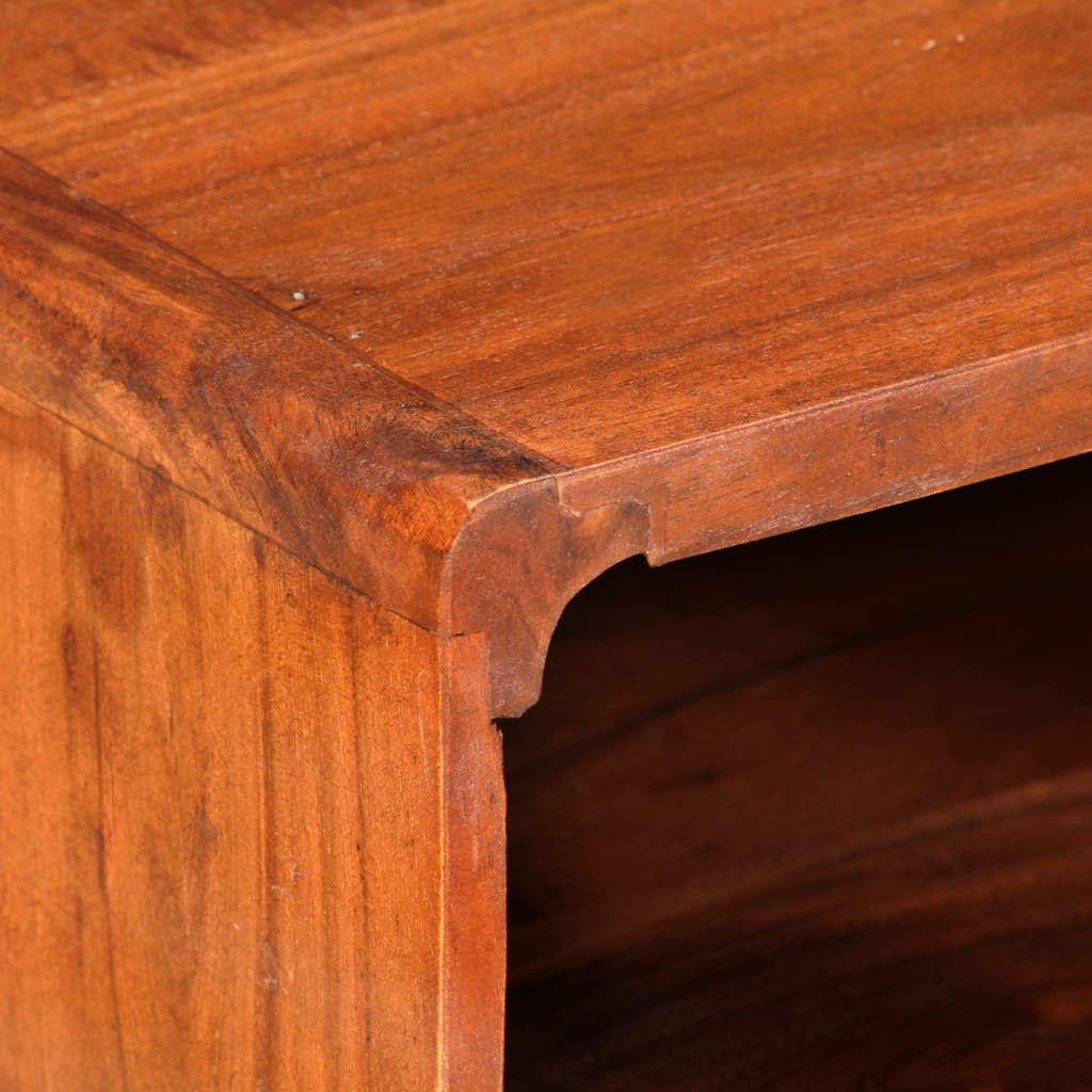 vidaXL Kavos staliukas, 85x50x41cm, akacijos medienos masyvas