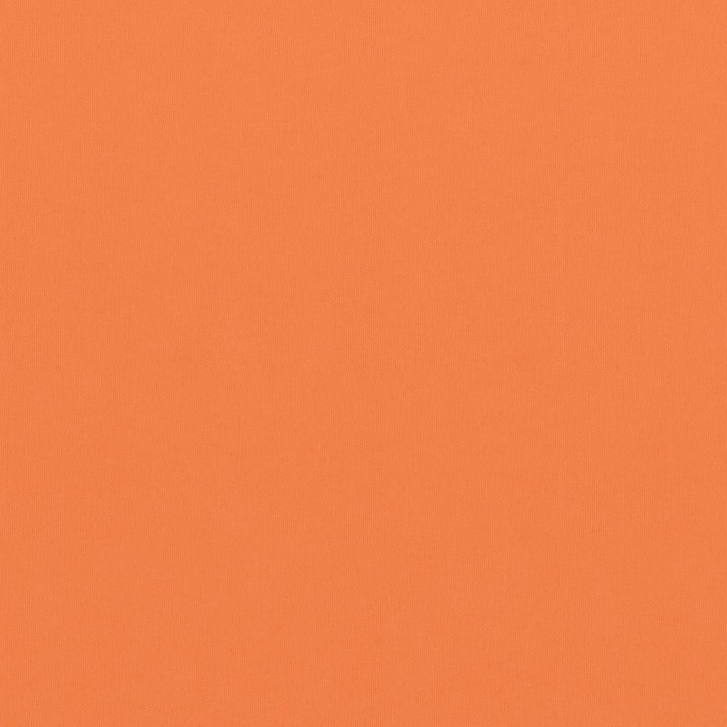 vidaXL Balkono pertvara, oranžinės spalvos, 75x600cm, oksfordo audinys