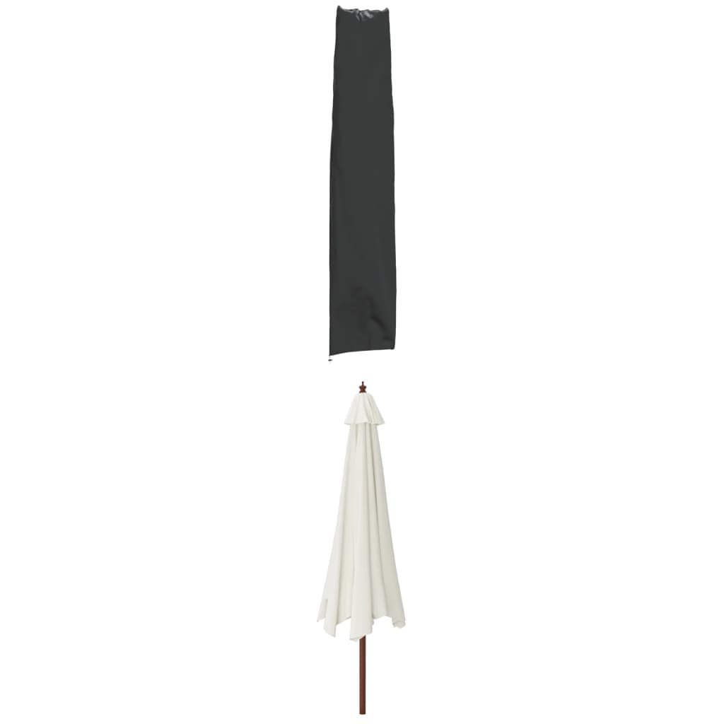vidaXL Sodo skėčių uždangalai, 2vnt., 170x28/32cm, 420D oksfordas