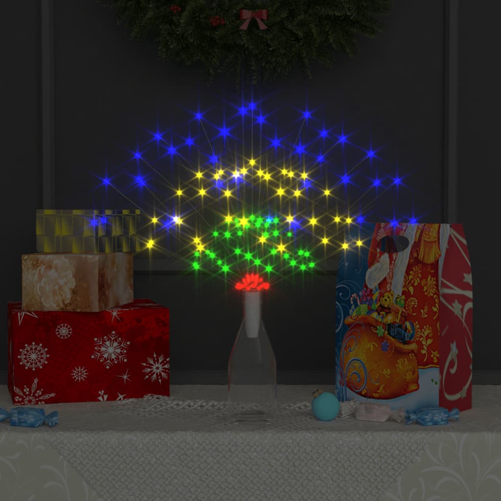 vidaXL Kalėdinis lauko šviestuvas fejerverkas, įvairių spalvų, 20cm