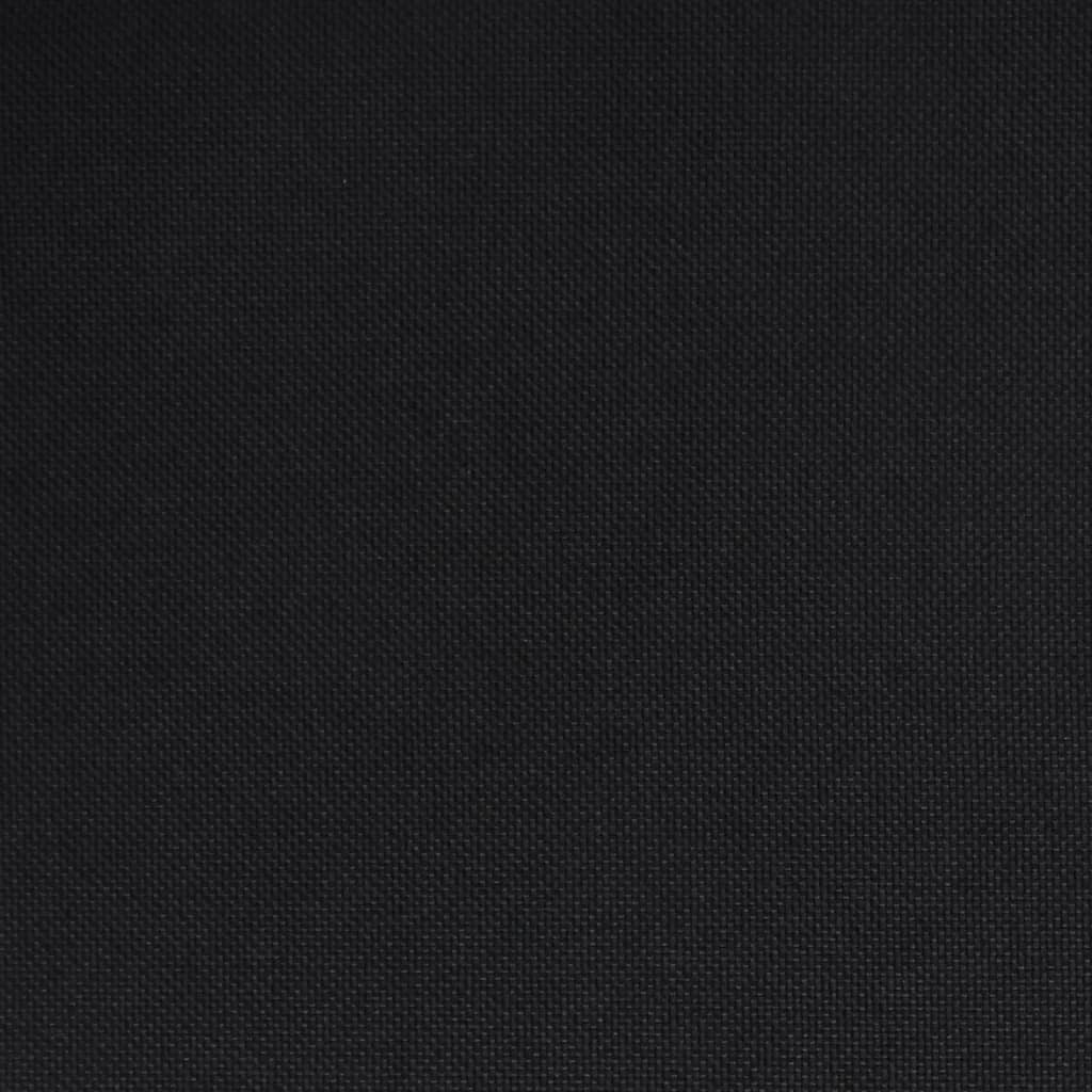 vidaXL Pasukama valgomojo kėdė, juodos spalvos, audinys (334319)